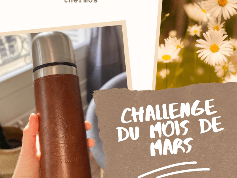 Challenge du mois de Mars : prendre sa gourde ou son&nbsp;Thermos