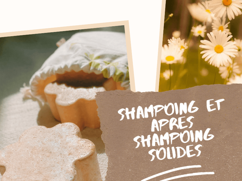 Shampoing et après shampooing&nbsp;solides