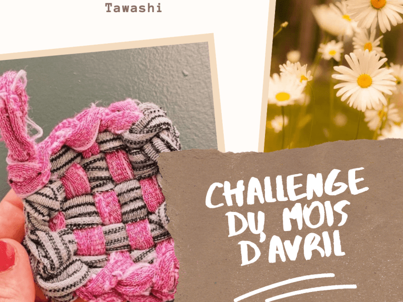 Challenge du mois d&rsquo;Avril : réaliser ses éponges&nbsp;tawashi